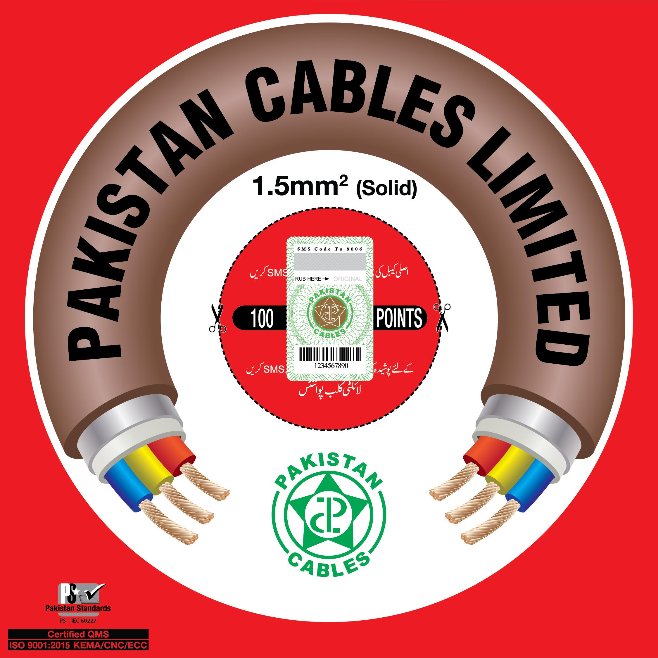Libra Cables 1.5mm solid cable 450/750V
