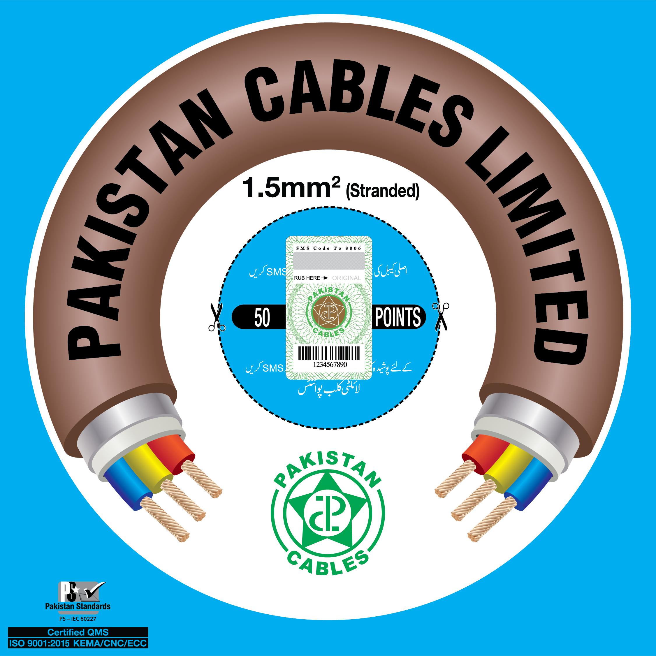 Libra Cables 1.5mm stranded cable 450/750V