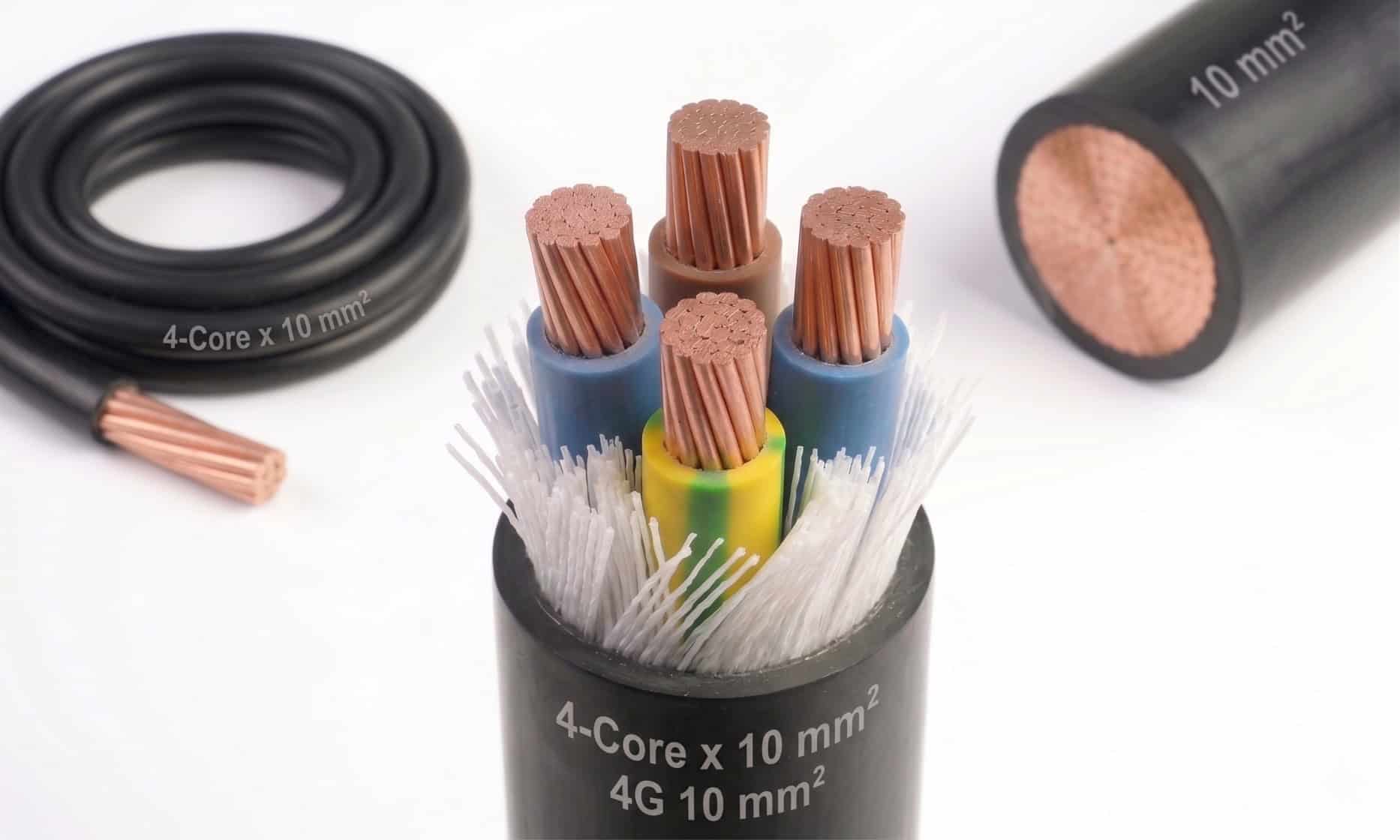 Libra Cables 4 Core 10mm cable