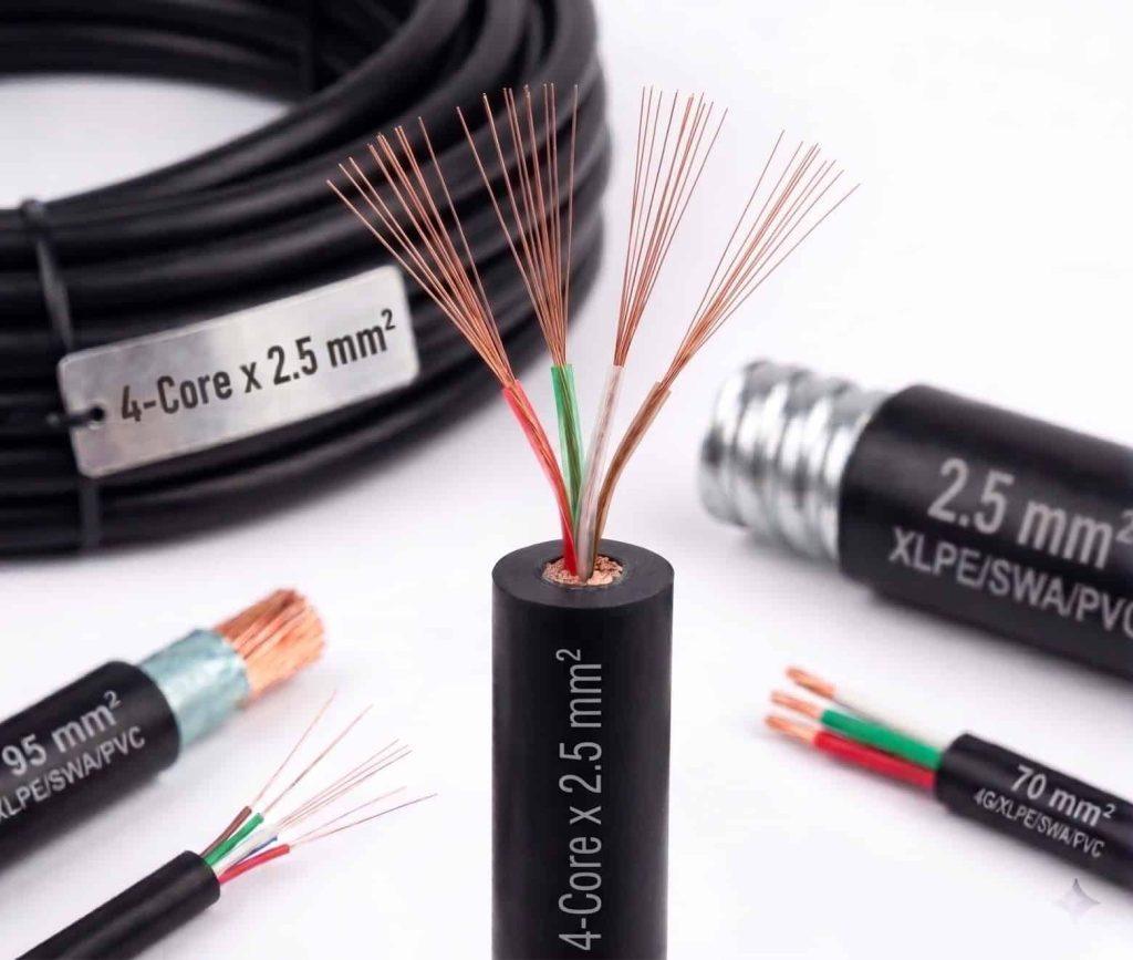 Libra Cables 4 core 2.5 mm² power cable in Pakistan