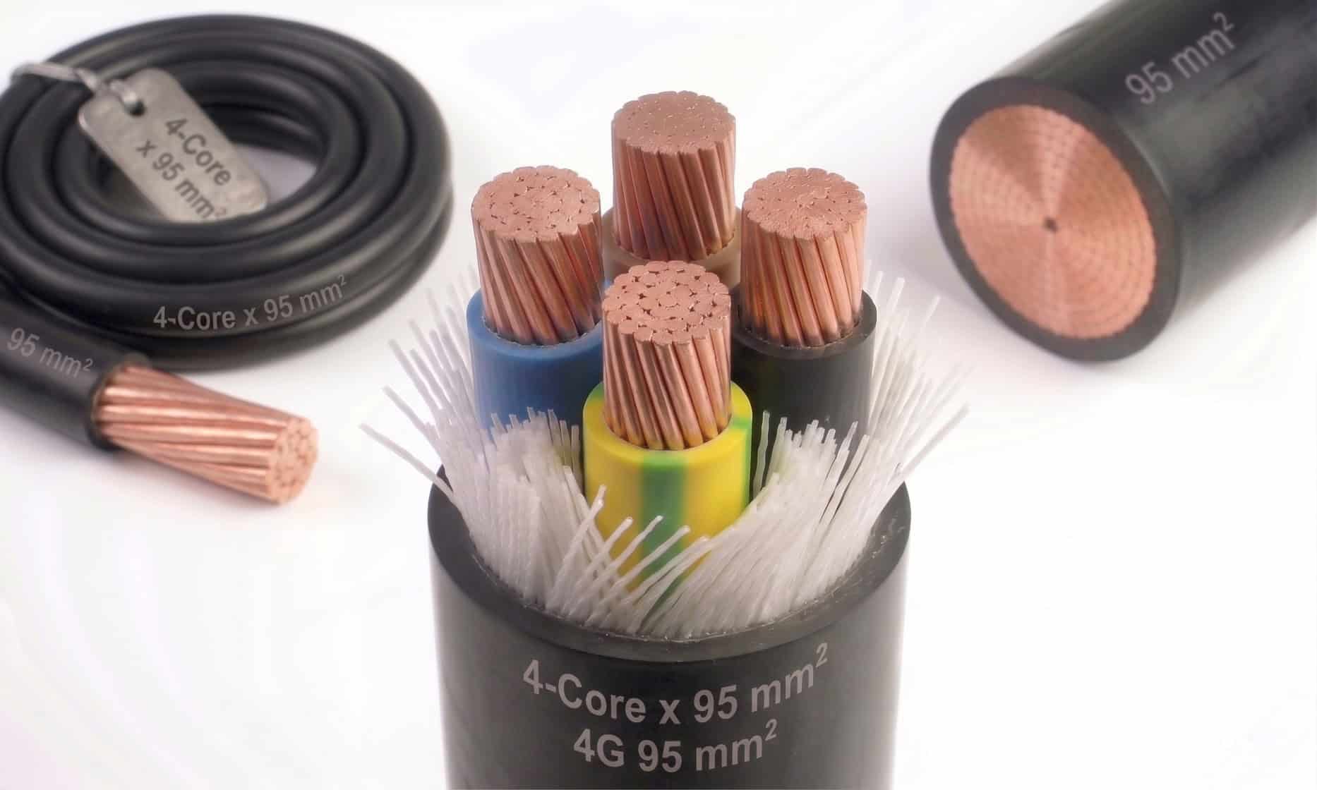 Libra Cables 4 Core 95mm cable