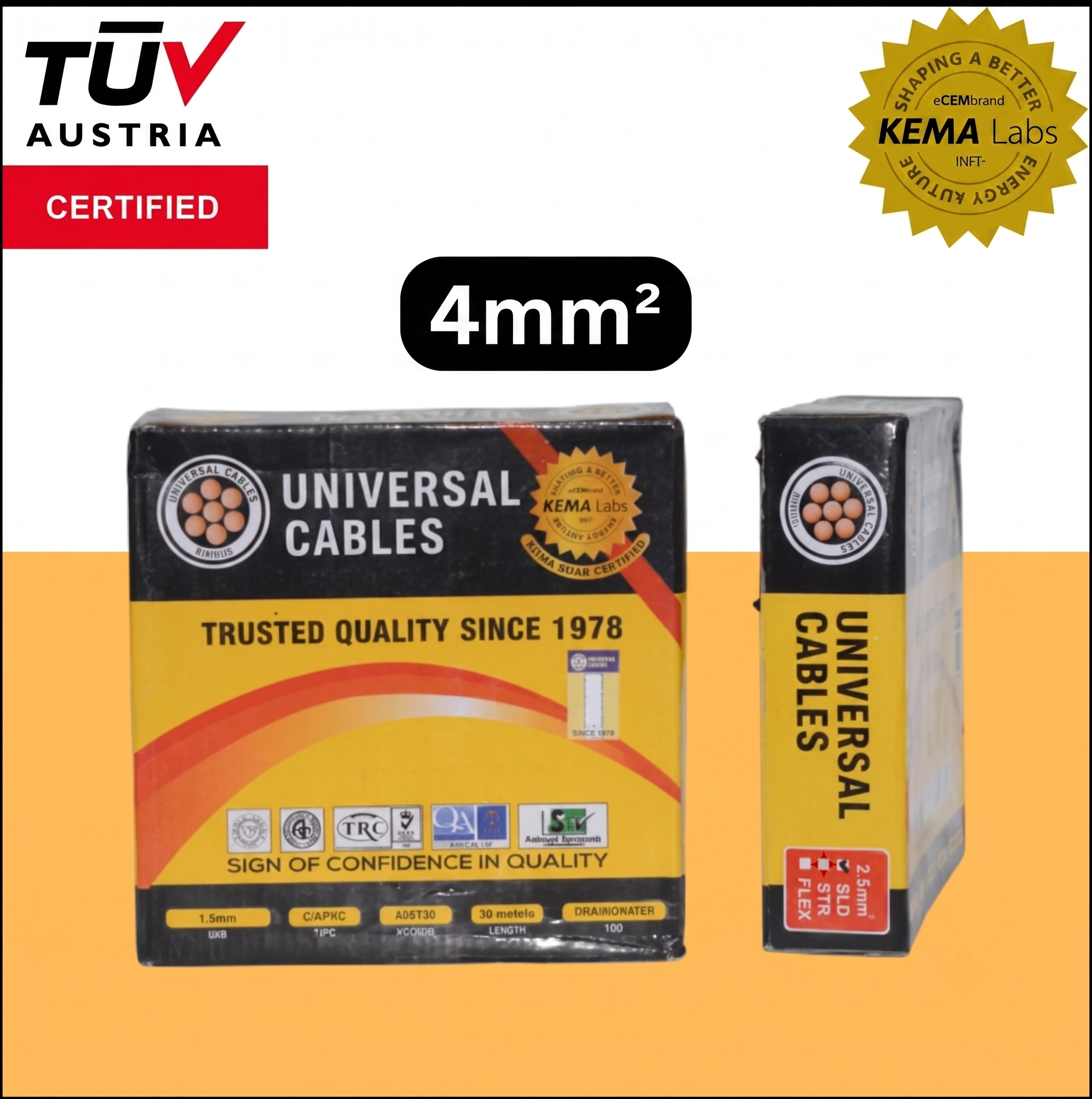Newage Cables 4mm single core cable 450/750V