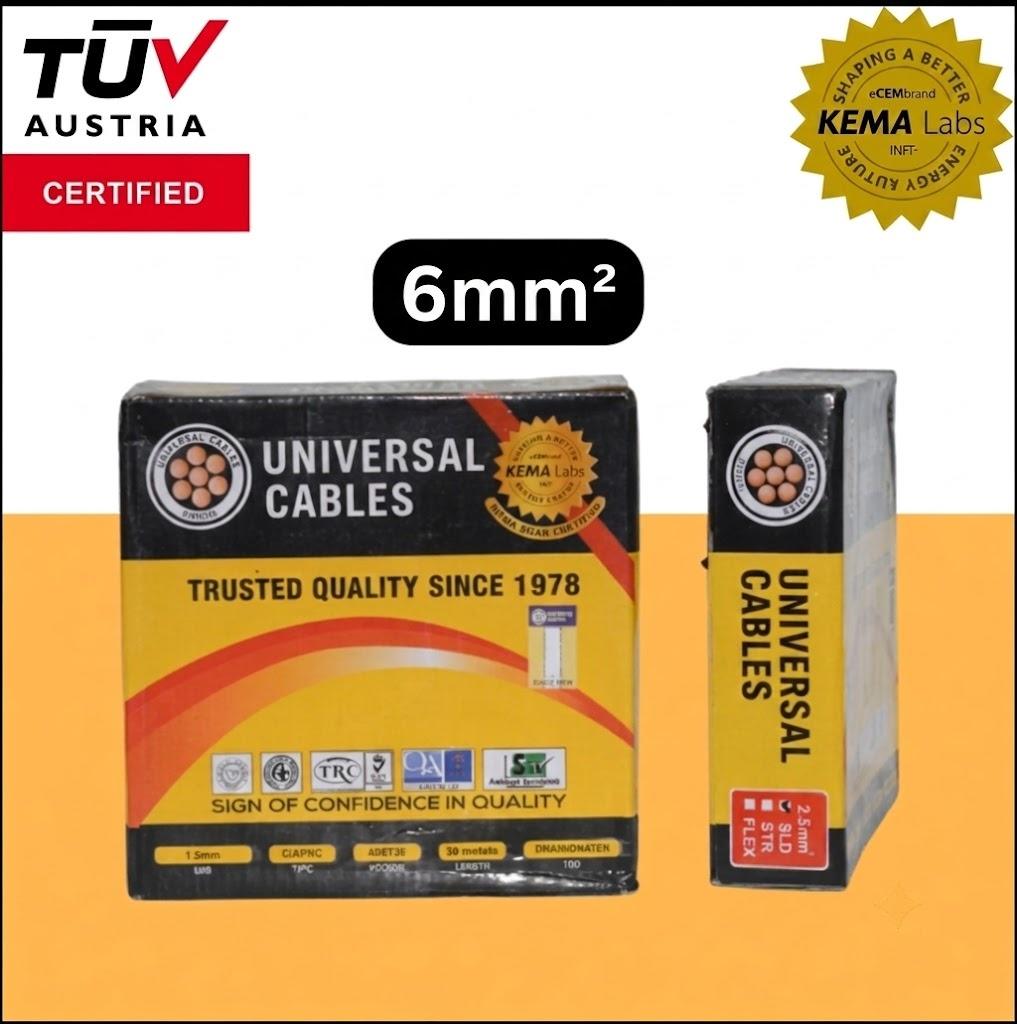 Newage Cables 6mm copper wire 450/750V