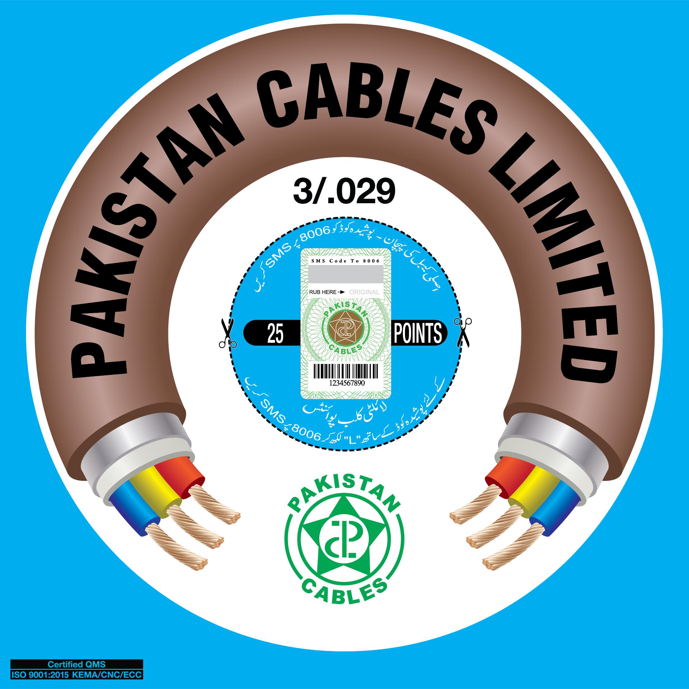 Blue Pakistan Cables 3/29 wire coil